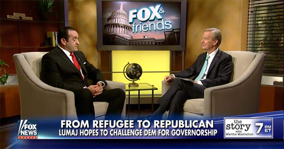Peter Lumaj on Fox and Firends - Refugee From Communism becomes Successful Attorney